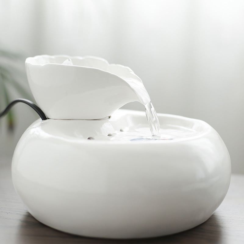 Discover the Benefits of the Ceramic Leaf Automatic Water Dispenser